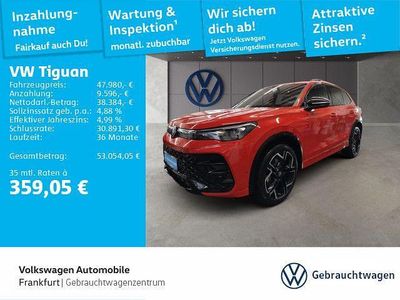 Persimmon red metallic Gebraucht 2024 VW Tiguan R-line SUV | 47.980 € (Etwas zu teuer)