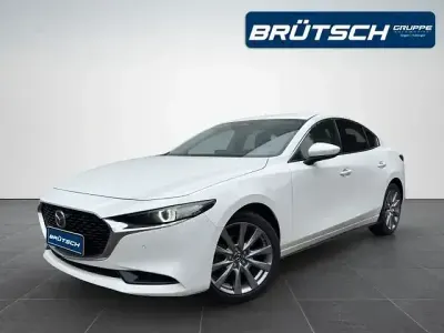 Brugt Mazda 3 Exclusive-Line 140 HK (102 kW) 2025 Hvid Sedan