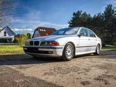 Brugt BMW 523 170 HK (125 kW) 2000 Sølv Sedan
