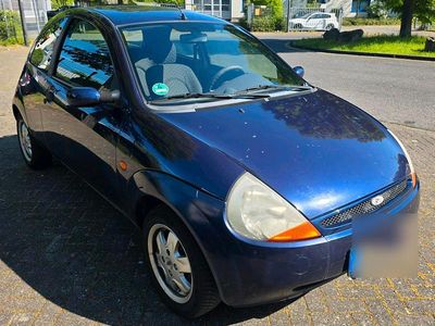 Gebraucht Ford Ka 60 PS (44 kW) 2002 Blau Kleinwagen