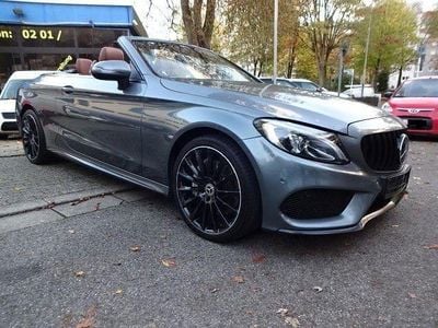 Grau Gebraucht 2016 Mercedes C400 AMG line Cabrio | 22.500 € (Teuer)