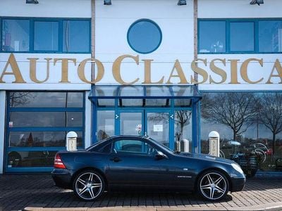 Usata Mercedes SLK230 193 CV (141 kW) 1998 Blu Cabrio