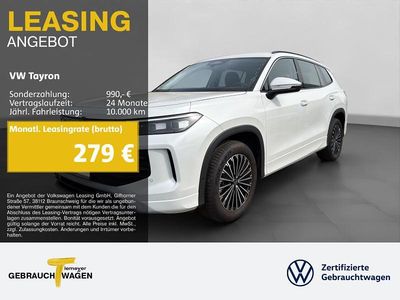 Gebraucht VW Tayron Life 150 PS (110 kW) 2025 Weiß SUV