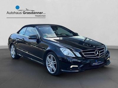 Usata Mercedes E500 387 CV (284 kW) 2010 Nero Cabrio