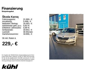 Gebraucht Skoda Karoq Style 150 PS (110 kW) 2019 Steelgrau SUV