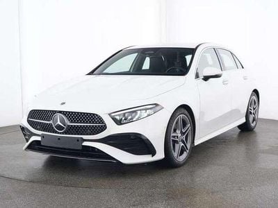 Gebraucht Mercedes A200 AMG line 163 PS (119 kW) 2024 Unilack polarweiß Limousine