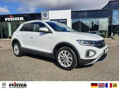 Gebraucht VW T-Roc Style 110 PS (80 kW) 2022 Pure white (weiß) SUV