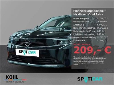Gebraucht Opel Astra Business 181 PS (133 kW) 2022 Schwarz Limousine