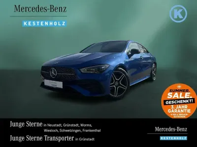 Gebraucht Mercedes CLA200 AMG line 163 PS (119 kW) 2024 Lack spektralblau Coupé