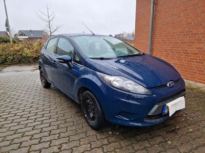 Gebraucht Ford Fiesta Trend 82 PS (60 kW) 2009 Blau Kleinwagen