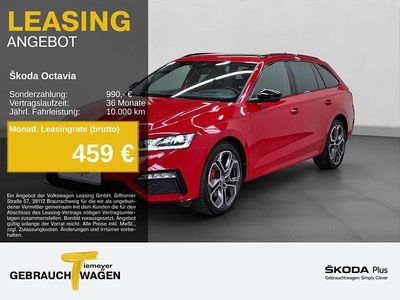 Brugt Skoda Octavia Plus Edition 245 HK (180 kW) 2024 Rød Stationcar
