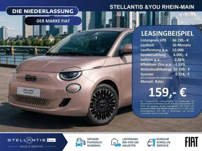 Neu Fiat 500e La Prima 86 kW (118 PS) 2026 Gold Limousine