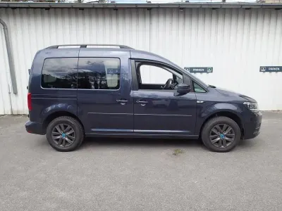 Gebraucht VW Caddy Conceptline 102 PS (75 kW) 2019 Blau Van / Kleinbus