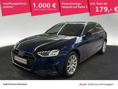 Gebraucht Audi A4 136 PS (100 kW) 2022 Navarrablau metallic Kombi