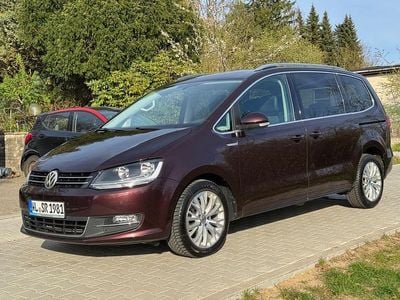 Gebraucht VW Sharan Highline 150 PS (110 kW) 2018 Rot Van / Kleinbus