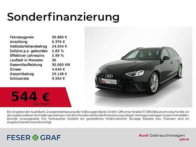 Second-hand Audi A4 S-Line 265 CP (194 kW) 2023 Negru Break