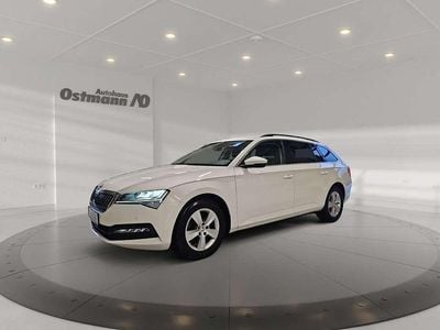 Brugt Skoda Superb Ambition 150 HK (110 kW) 2021 Hvid Stationcar