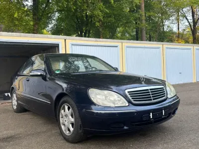 Używany Mercedes S430 279 KM (205 kW) 2000 Niebieski Sedan/Limuzyna