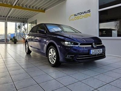 Gebraucht VW Polo Style 95 PS (69 kW) 2022 Blau Kleinwagen