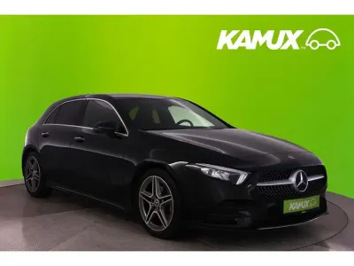 Gebraucht Mercedes A200 AMG line 150 PS (110 kW) 2022 Nachtschwarz Limousine