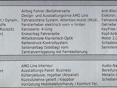 Gebraucht Mercedes E200 AMG line 2019 Schwarz Limousine