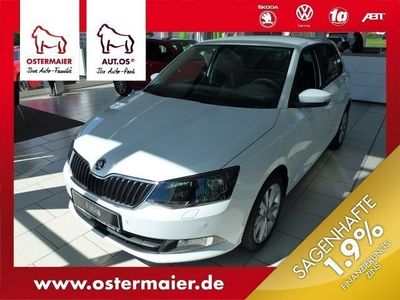 Gebraucht Skoda Fabia Joy 90 PS (66 kW) 2016 Weiß metallic Kleinwagen