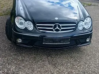 Gebraucht Mercedes CLK500 Avantgarde 387 PS (284 kW) 2007 Schwarz Cabrio