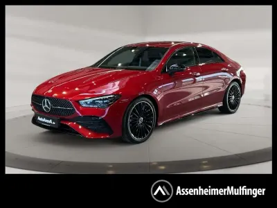 Gebraucht Mercedes CLA200 AMG 163 PS (119 kW) 2025 Manufaktur patagonienrot metal Coupé