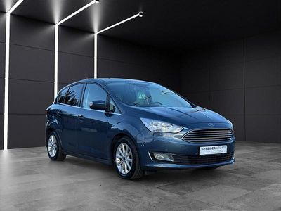 Blau Gebraucht 2019 Ford C-MAX Titanium Van / Kleinbus | 10.999 € (Fairer Preis)