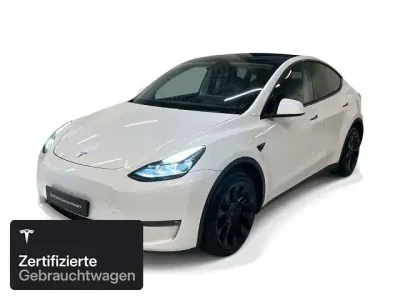 Gebraucht Tesla Model Y Long Range AWD 258 kW (351 PS) 2023 Weiß SUV