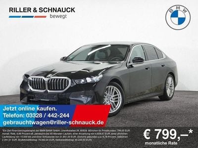 Schwarz Gebraucht 2024 BMW 520 Sport Line Limousine | 49.850 € (Superpreis)