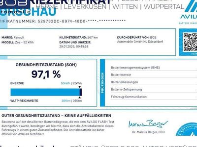 Violett Gebraucht 2024 Renault Zoe Evolution Kleinwagen | 19.988 € (Guter Preis)