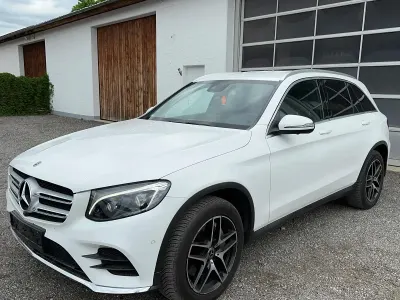 Gebraucht Mercedes GLC250 AMG line 204 PS (150 kW) 2018 Weiß SUV