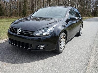 Gebraucht VW Golf VI Style 105 PS (77 kW) 2011 Schwarz Kleinwagen