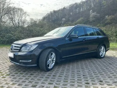 Brugt Mercedes C180 AMG 156 HK (114 kW) 2012 Sort Stationcar