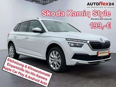 gebraucht Skoda Kamiq Style 1,5 TSI NAVI/ LED/DICO/ACC/PDC/AHK 1.5 TS...