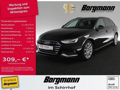 Usata Audi A4 Advanced 150 CV (110 kW) 2022 Nero Station wagon