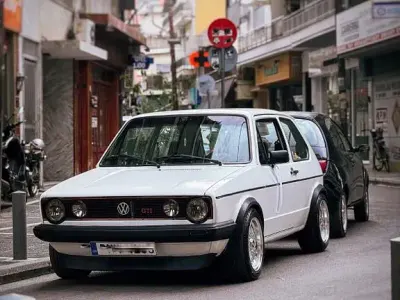 Gebraucht VW Golf I 131 PS (96 kW) 1981 Weiß Kleinwagen