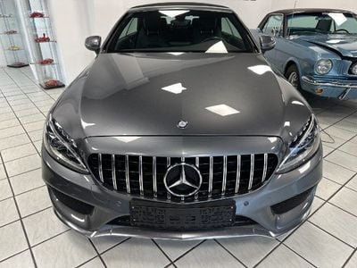 Grau metallic Gebraucht 2016 Mercedes C200 AMG line Cabrio | 26.900 € (Teuer)