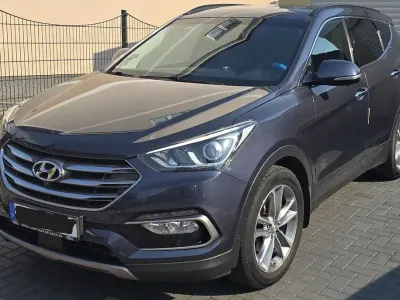 Gebraucht Hyundai Santa Fe Premium 200 PS (147 kW) 2016 Blau SUV