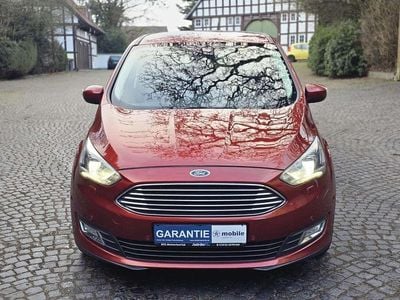 Cranberryrot metallic Gebraucht 2017 Ford C-MAX Titanium Van / Kleinbus | 8.900 € (Fairer Preis)