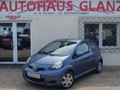 Gebraucht Toyota Aygo Cool 68 PS (50 kW) 2009 Blau Kleinwagen