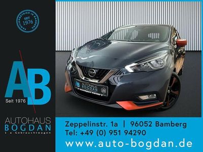 Gebraucht Nissan Micra Acenta 71 PS (52 kW) 2018 Titanium grau Kleinwagen