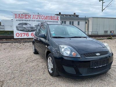 Gebraucht Ford Fiesta 2007 Schwarz Kleinwagen