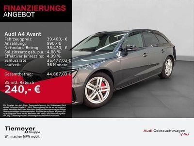 Grau Gebraucht 2025 Audi A4 S-Line Kombi | 39.460 € (Fairer Preis)