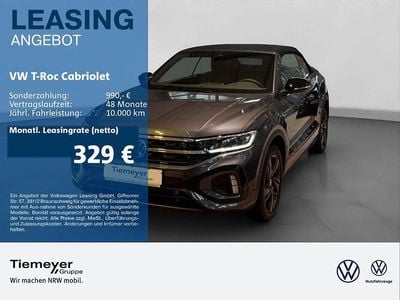 Neu VW T-Roc Cabriolet R-line 150 PS (110 kW) 2025 Grau Cabrio