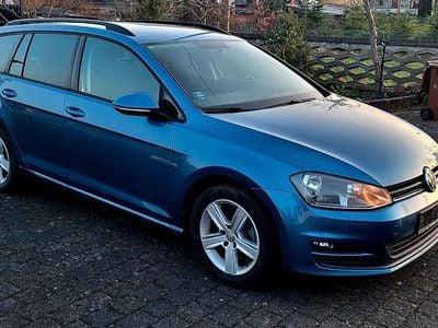 Gebraucht VW Golf VII Comfortline 122 PS (89 kW) 2014 Blau Kombi