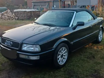 Gebraucht Audi 80 133 PS (97 kW) 1992 Schwarz Cabrio