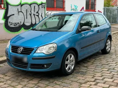 Gebraucht VW Polo 2007 Blau Kleinwagen