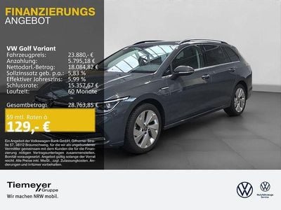 Grau Gebraucht 2024 VW Golf VIII Style Kombi | 23.880 € (Superpreis)